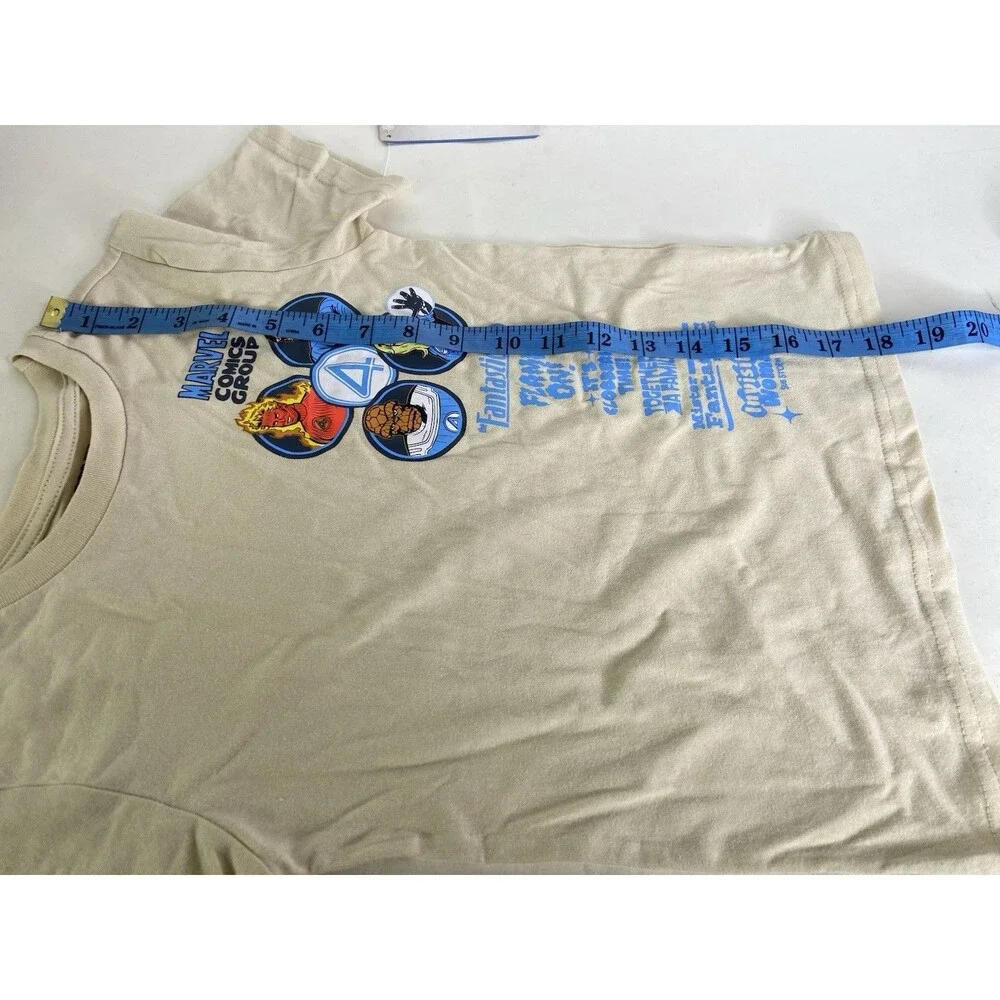 Marvel Comics Fantastic 4 Tee T-Shirt Short Sleeve Kids Boys Size 5